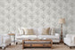 Bird And Thistle Gray Wallpaper - Brunschwig & Fils