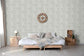 Bird And Thistle Silver Wallpaper - Brunschwig & Fils