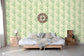 Bird And Thistle Green Wallpaper - Brunschwig & Fils