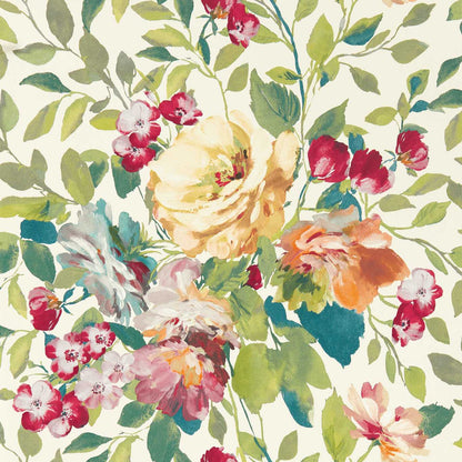 Bloom Wallpaper - Multi - Clarke & Clarke