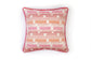 Loom Weave Hot Pink Cushion