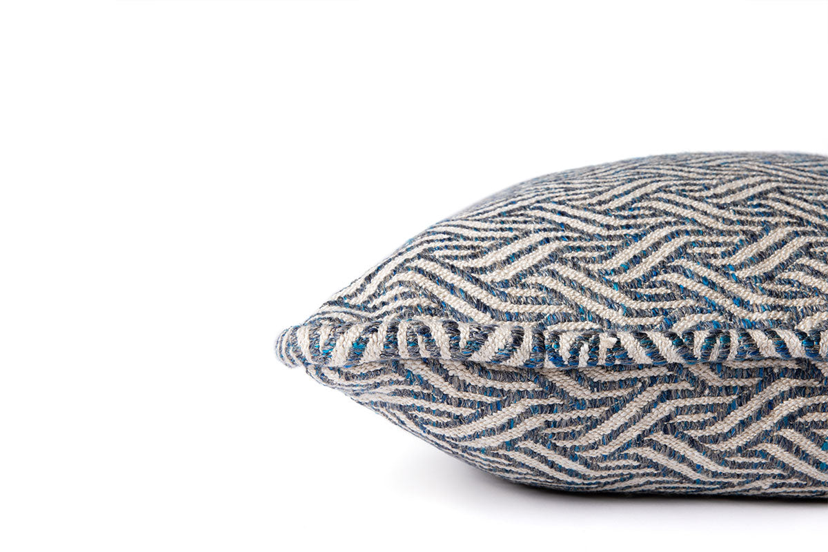Tangle Indigo Side Cushion