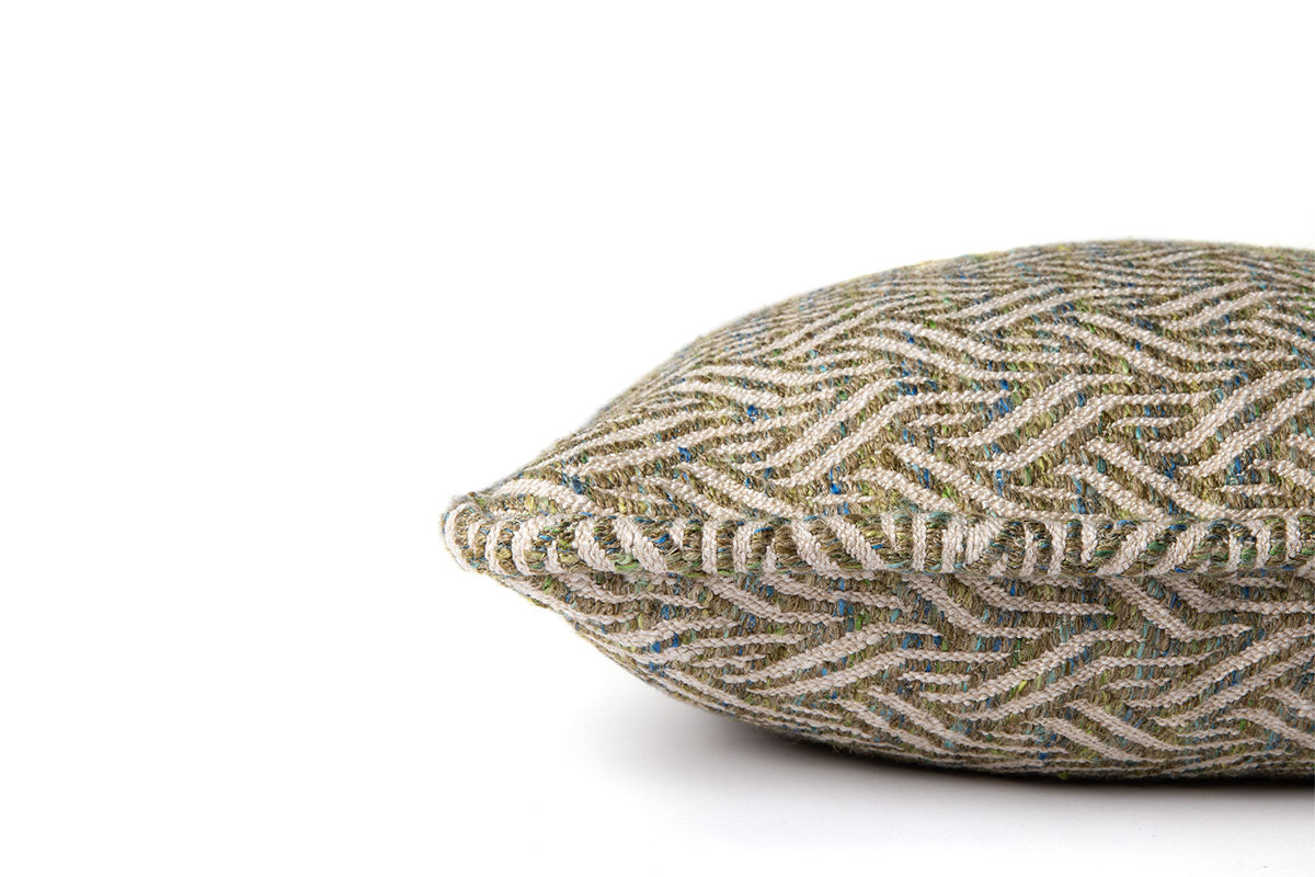 Tangle Olive Side Cushion