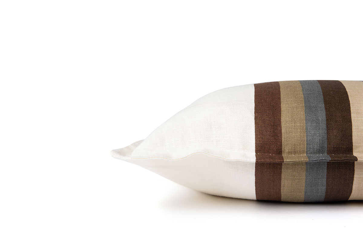 Vertical Chocolate Side Cushion