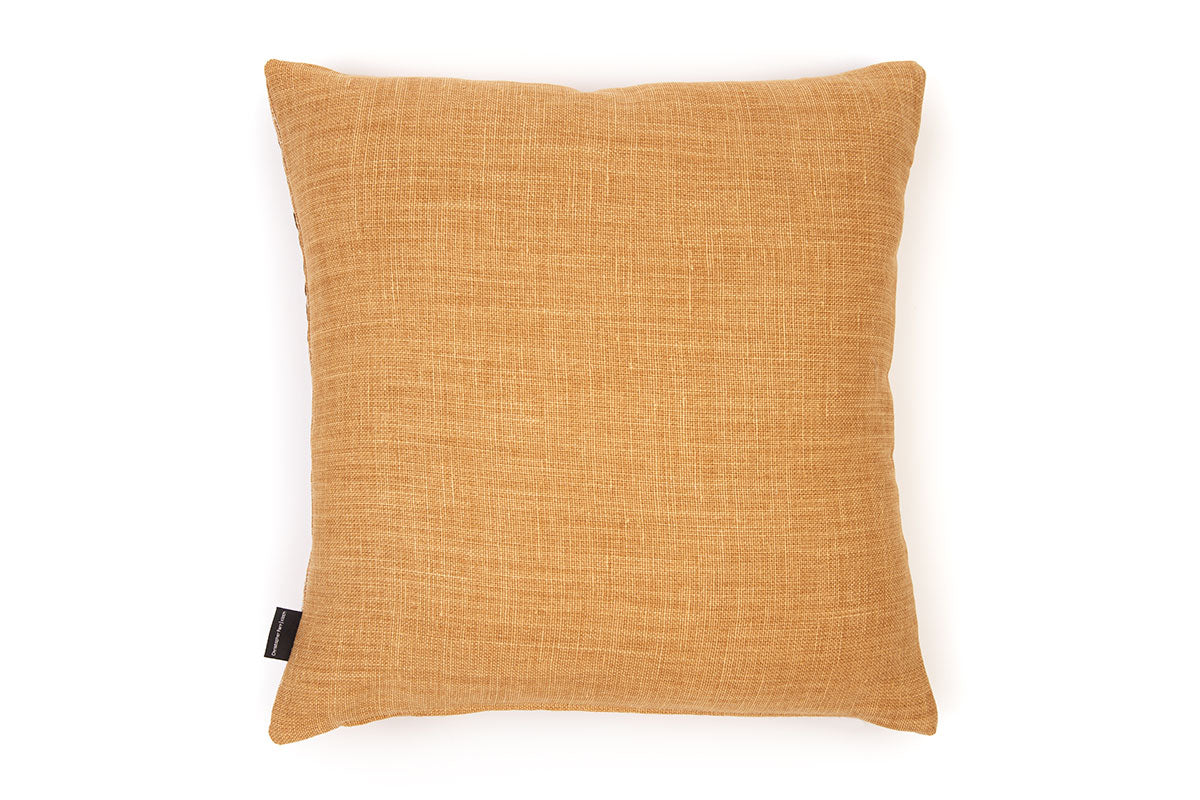 Refugee Craft Group Circles Grid Back Cushion