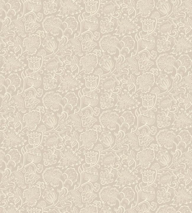 Jacobean Fabric - Cream