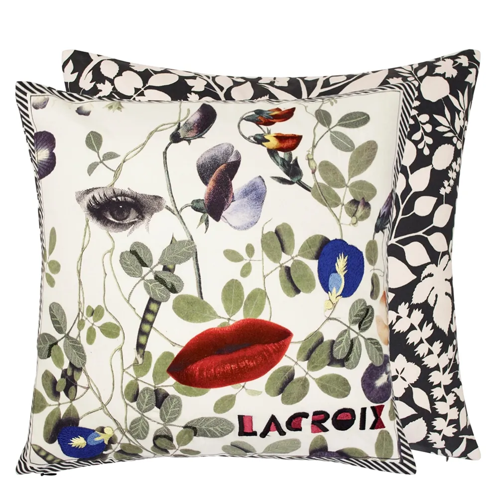 Dame Nature Printemps Cushion