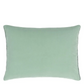 Cassia Celadon & Mist Velvet Cushion - Designers Guild