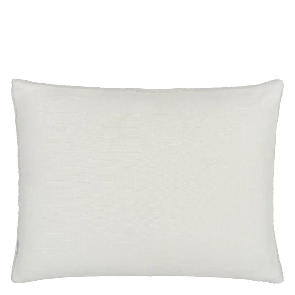 Polwarth Chalk Faux Fur Cushion - Designers Guild