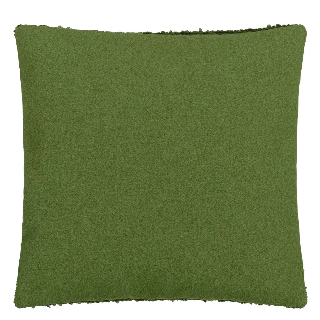 Cormo Emerald Boucle Cushion - Designers Guild