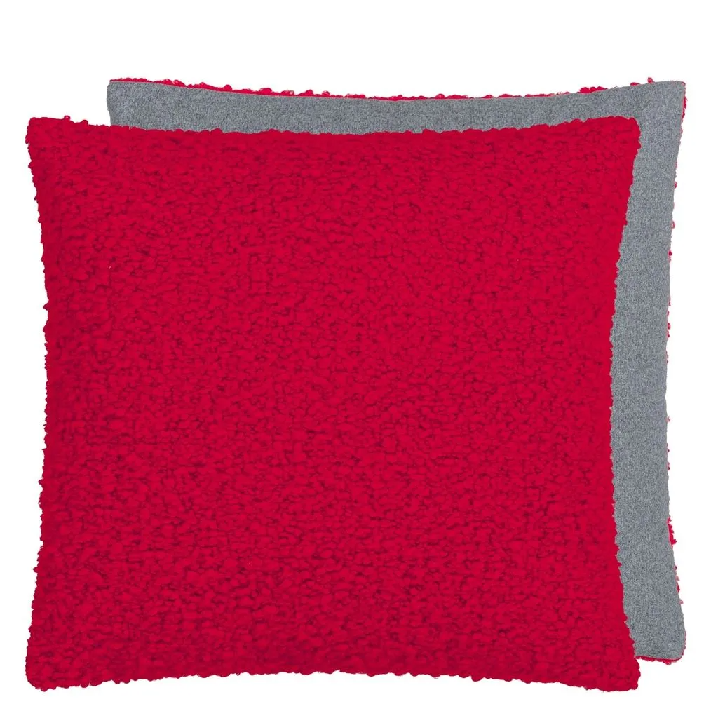 Cormo Pimento Boucle Cushion - Designers Guild