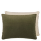 Cassia Fern & Pear Velvet Cushion - Designers Guild