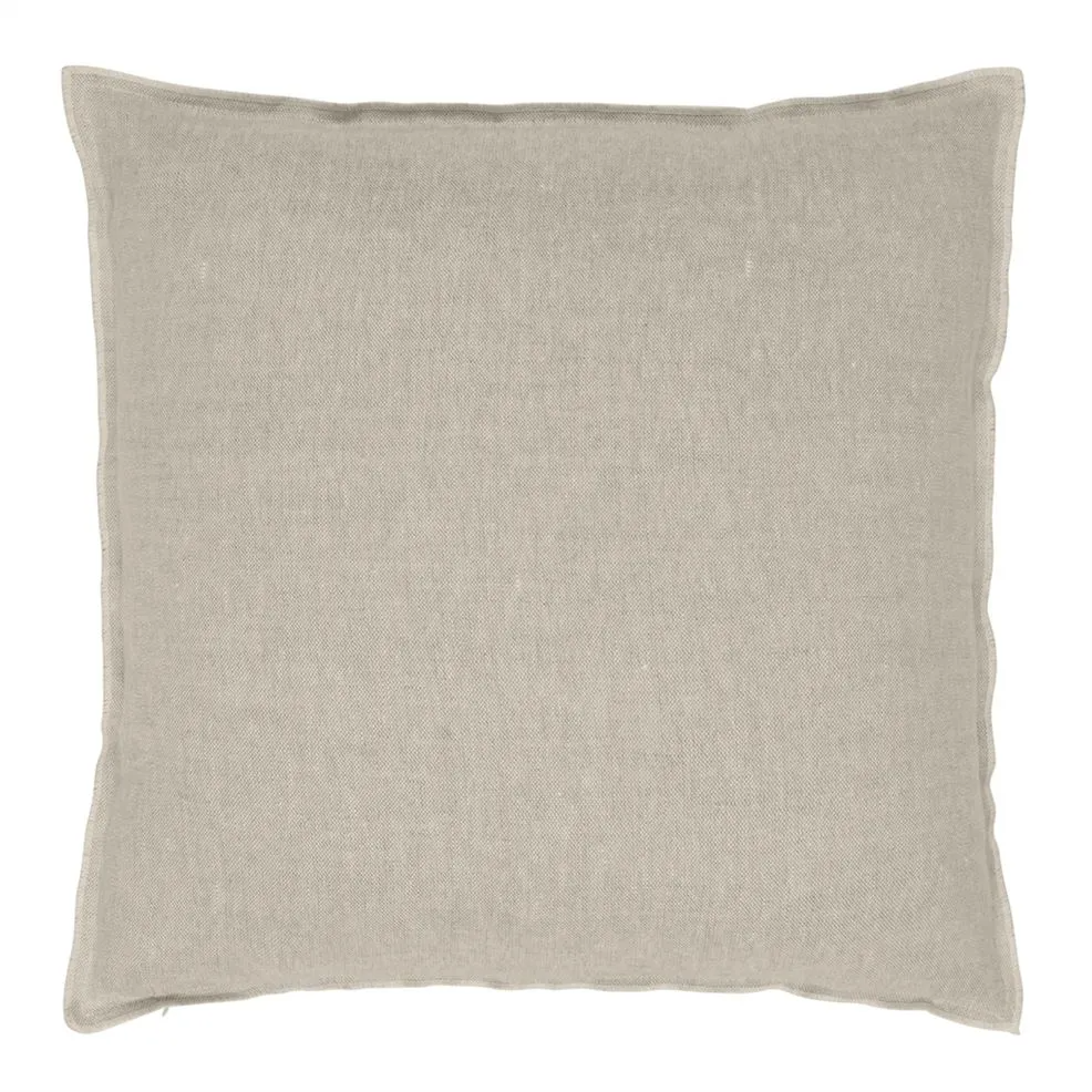 Brera Lino Alabaster Linen Cushion - Designers Guild