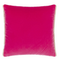 Varese Scarlet & Bright Fuchsia Velvet Cushion - Designers Guild