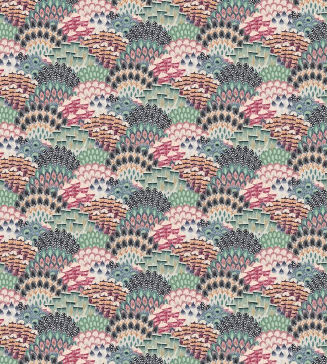 Plume Fabric - Pink