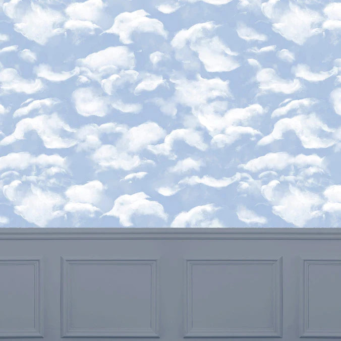 Clouds Sky Wide-Width Room Wallpaper 