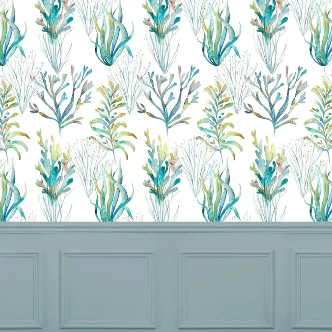 Coral Reef Kelpie Wide-Width Room Wallpaper 