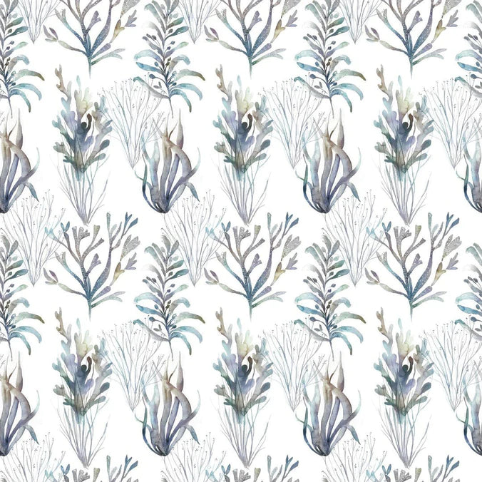 Coral Reef Slate Wide-Width Room Wallpaper