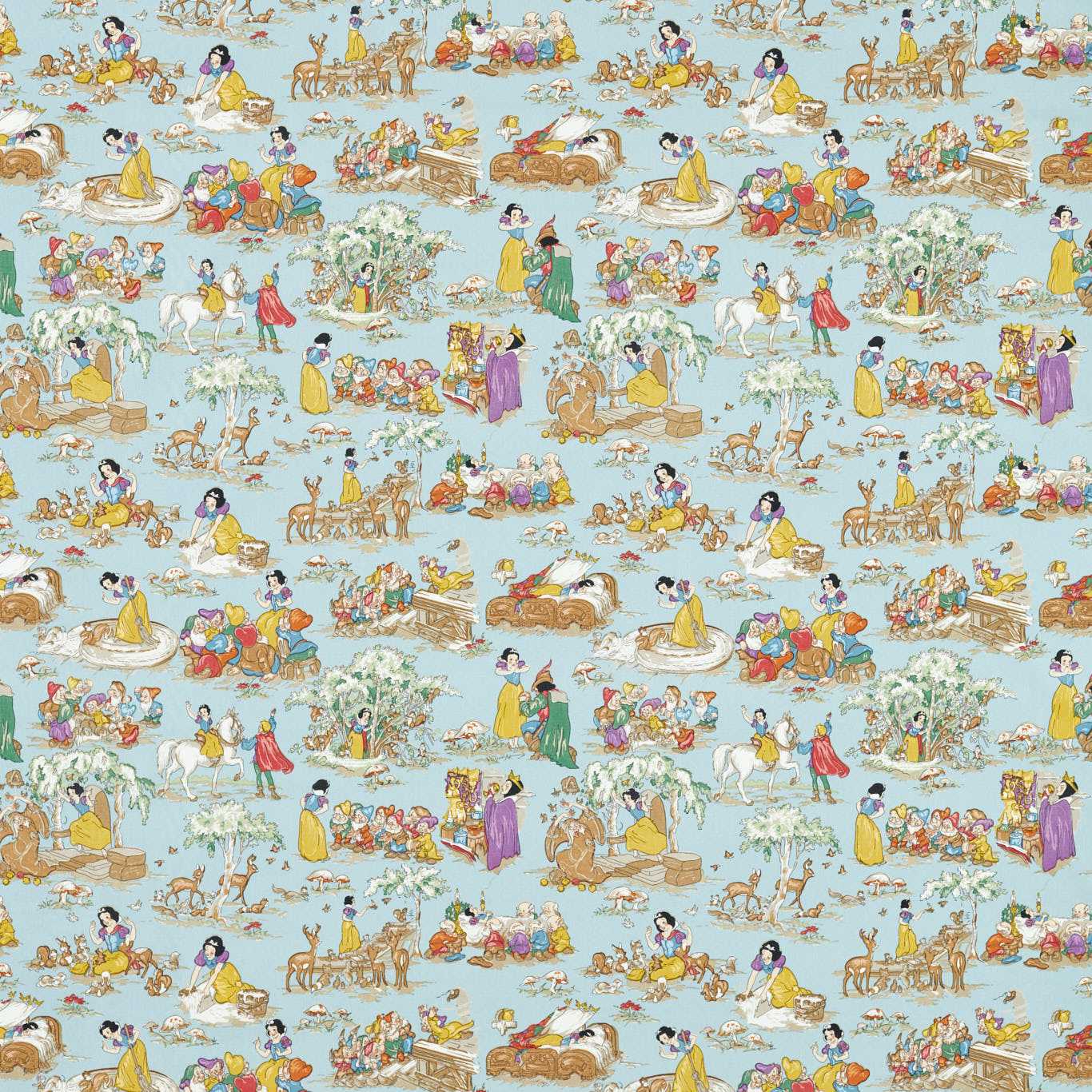 Alice In Wonderland Fabric – Lionheart Wallpaper