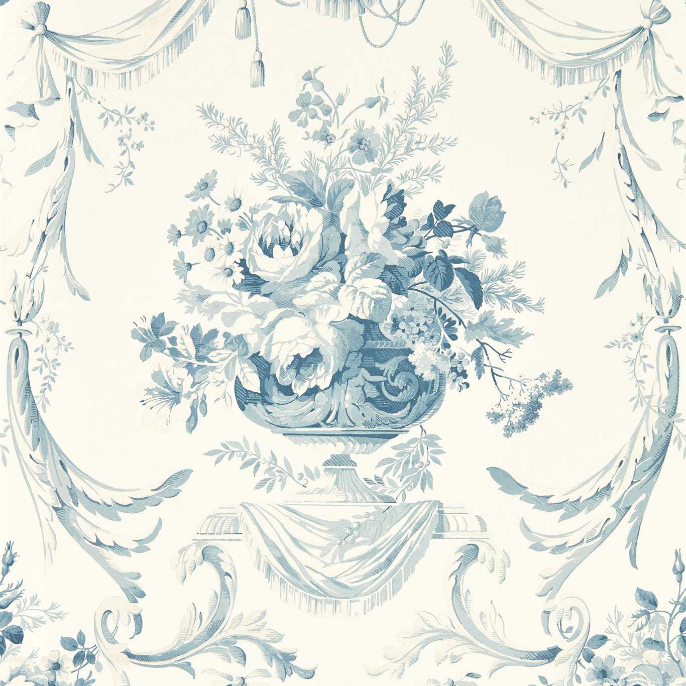 Andromeda's Cup Olympic Blue Wallpaper - Blue - Sanderson