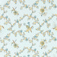 Trelliage Primrose/Danbury Wallpaper - Blue - Sanderson