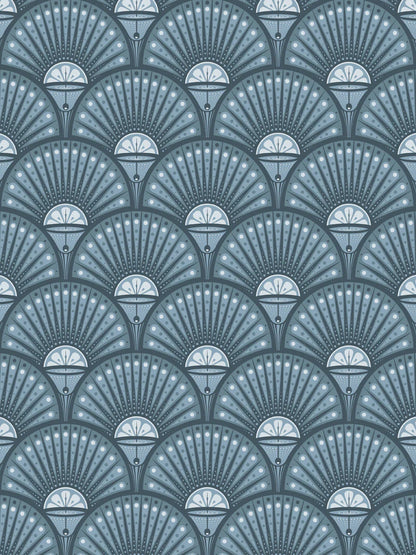 Deco Martini 'Powder Blue' Wallpaper