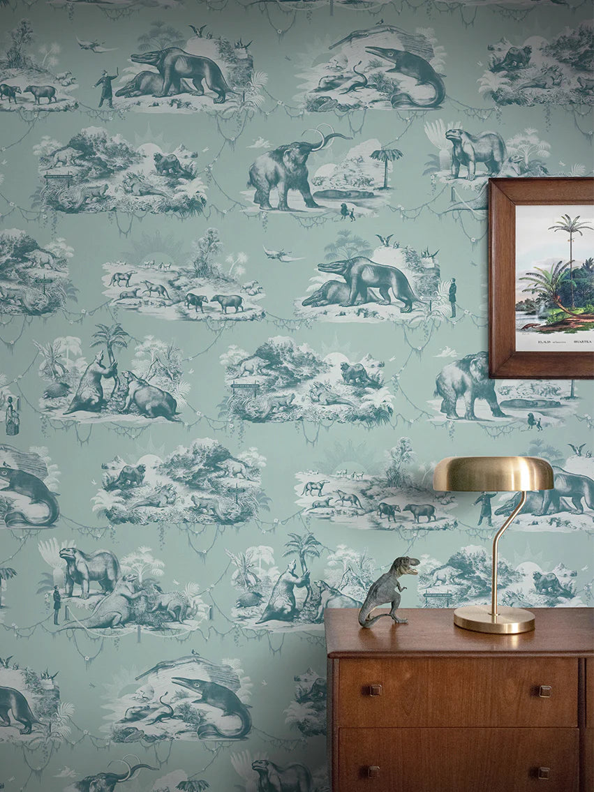 Extinctopia 'Peppermint' Room Wallpaper