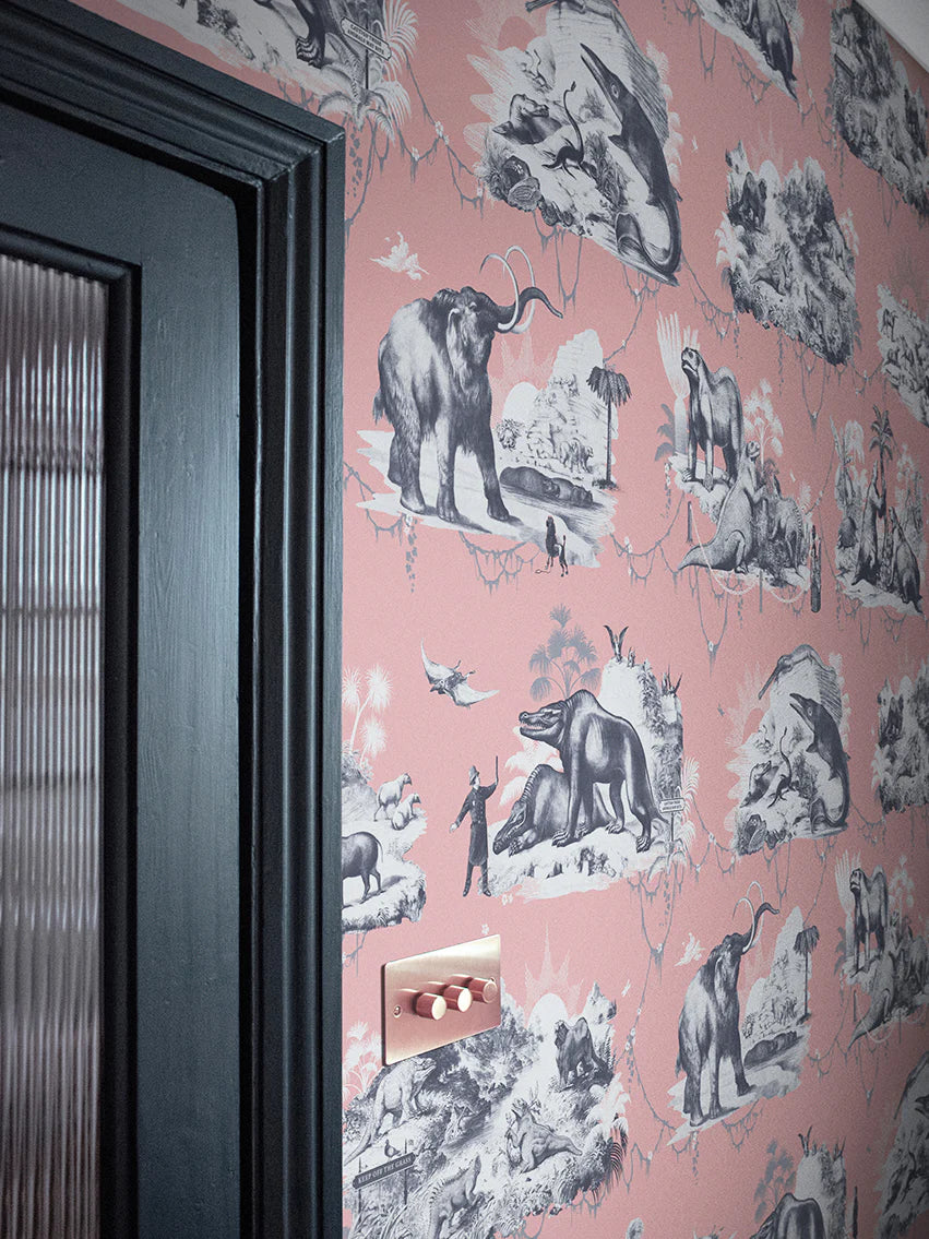 Extinctopia 'Blush' Room Wallpaper