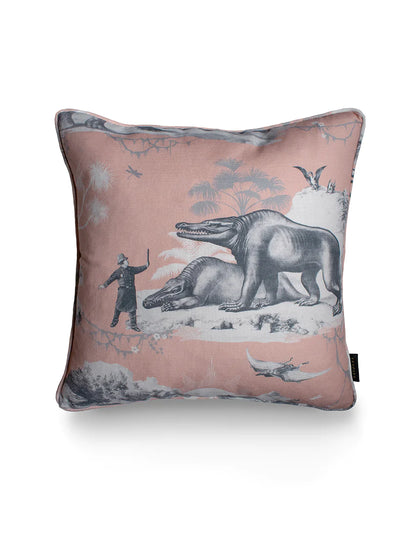 Extinctopia 'Blush' Linen Cushion