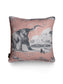 Extinctopia 'Blush' Back Linen Cushion