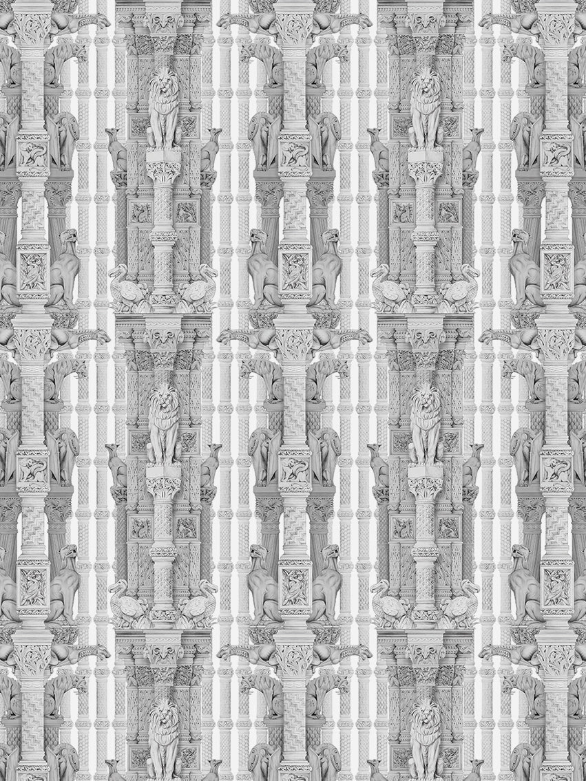 Hierarchy 'Pencil Grey' Wallpaper