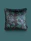 Botanize 'Blackberry' Back Velvet Cushion