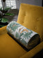 Botanize Heritage 'Palm Green' Velvet Room Bolster Cushion