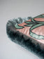 Botanize Heritage 'Plaster Pink' Fringed Side Velvet Cushion