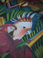 Divine Plumage Room Wallpaper - Multicolor