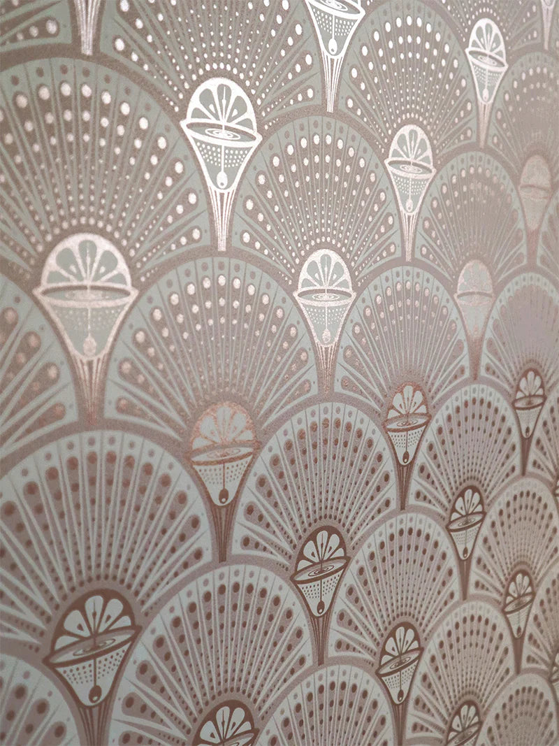 Deco Martini 'Rose Gold' Room Wallpaper