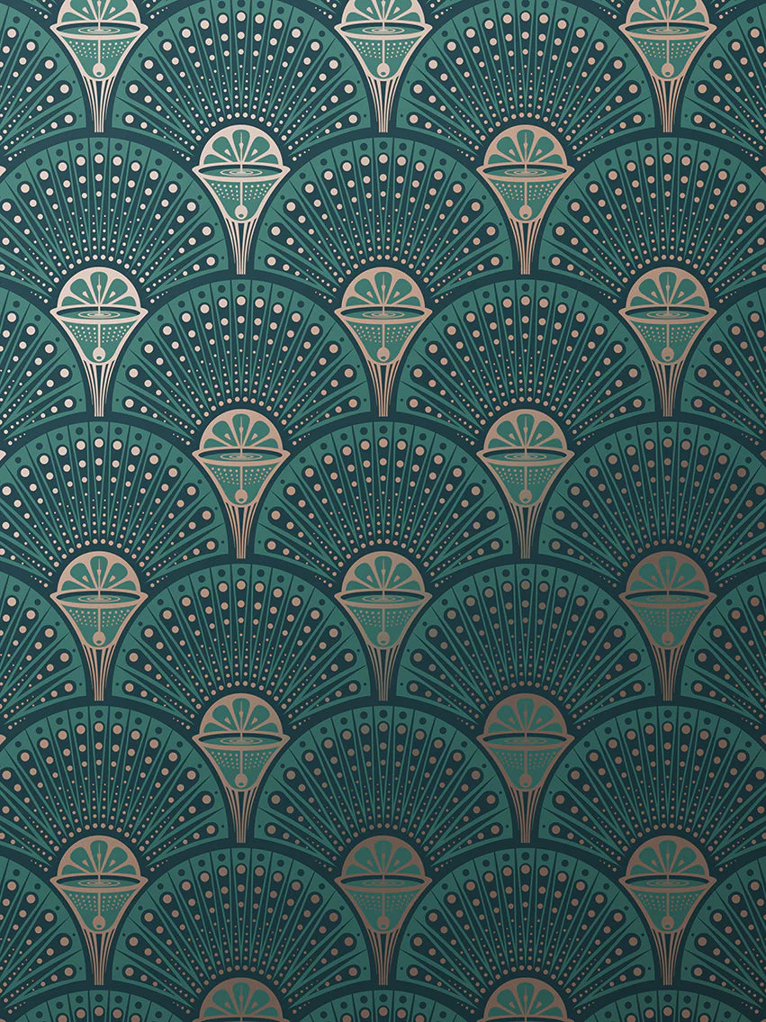 Deco Martini 'Green Gold' Recycled Velvet Fabric