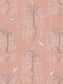 Kyoto Blossom 'Lotus Pink' Wallpaper