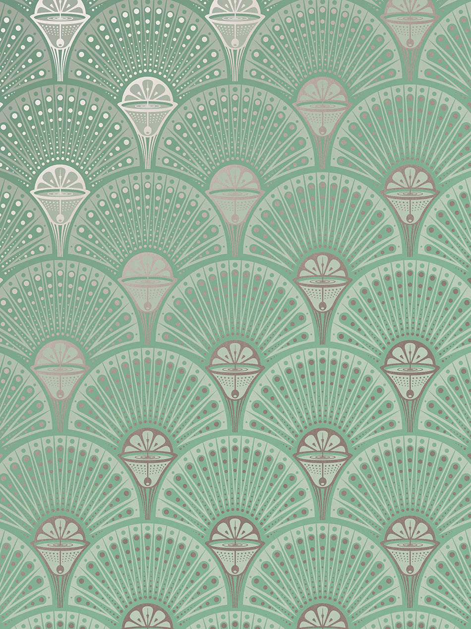 Deco Martini 'Copper Patina' Wallpaper