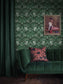 Divine Plumage 'Emerald' Room Wallpaper