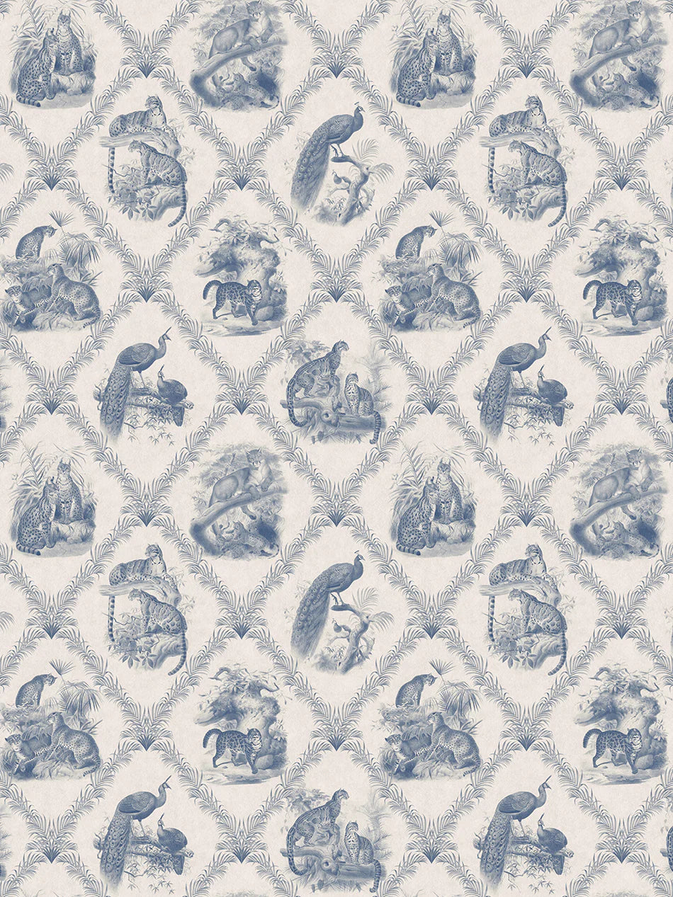 The Fierce & The Fabulous 'Heritage Blue' Wallpaper