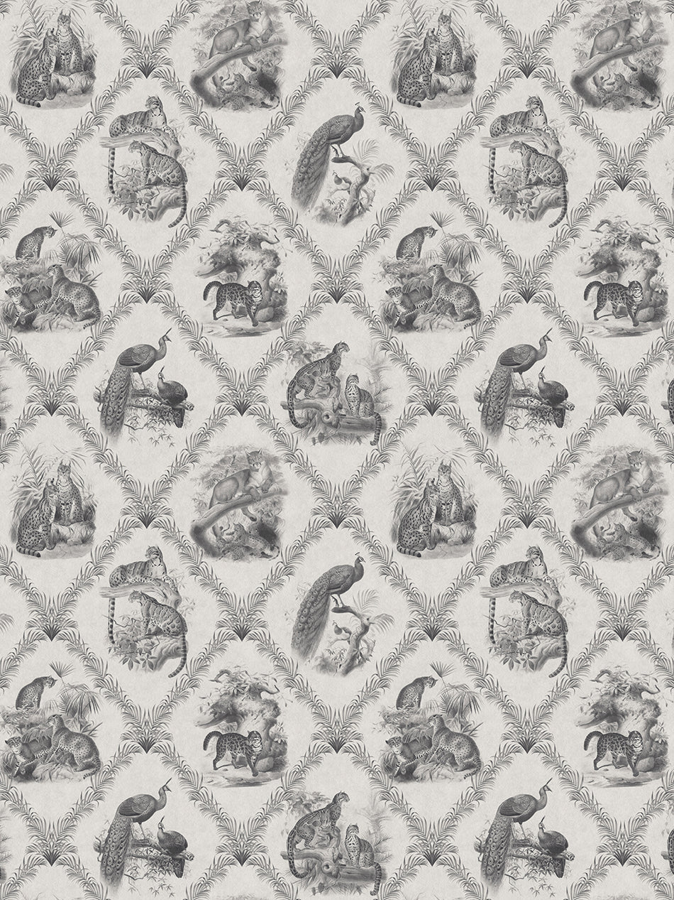 The Fierce & The Fabulous 'Soft Charcoal' Wallpaper