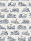 Extinctopia 'Jurassic Coast Blue' Wallpaper