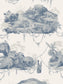 Extinctopia 'Jurassic Coast Blue' Wallpaper
