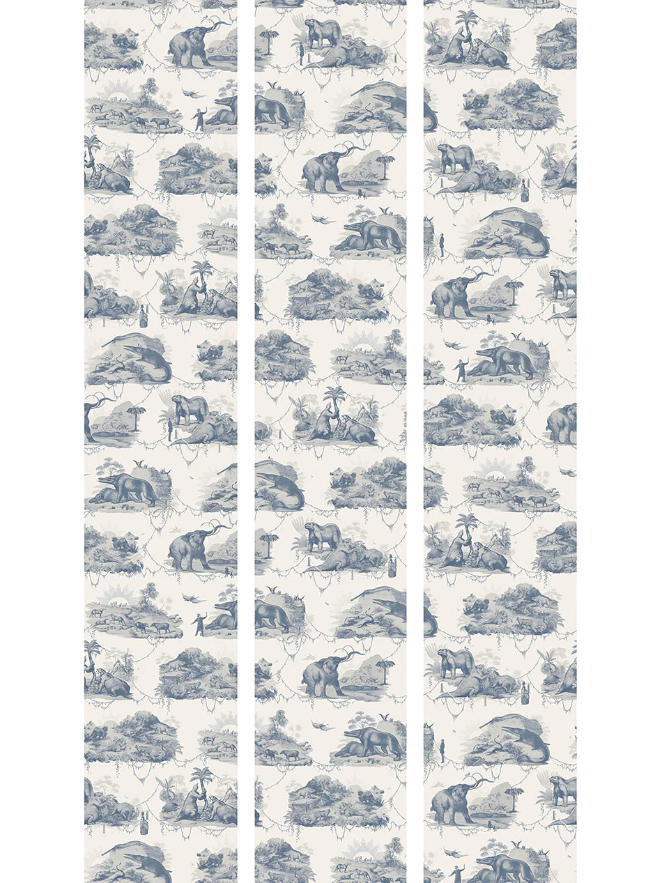 Extinctopia 'Jurassic Coast Blue' Wallpaper