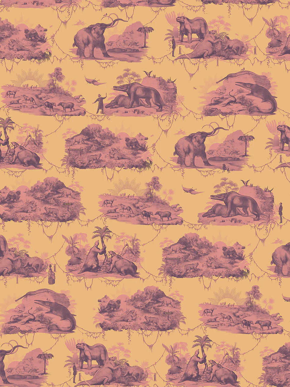 Extinctopia 'Rhubarb & Custard' Wallpaper