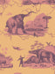 Extinctopia 'Rhubarb & Custard' Wallpaper