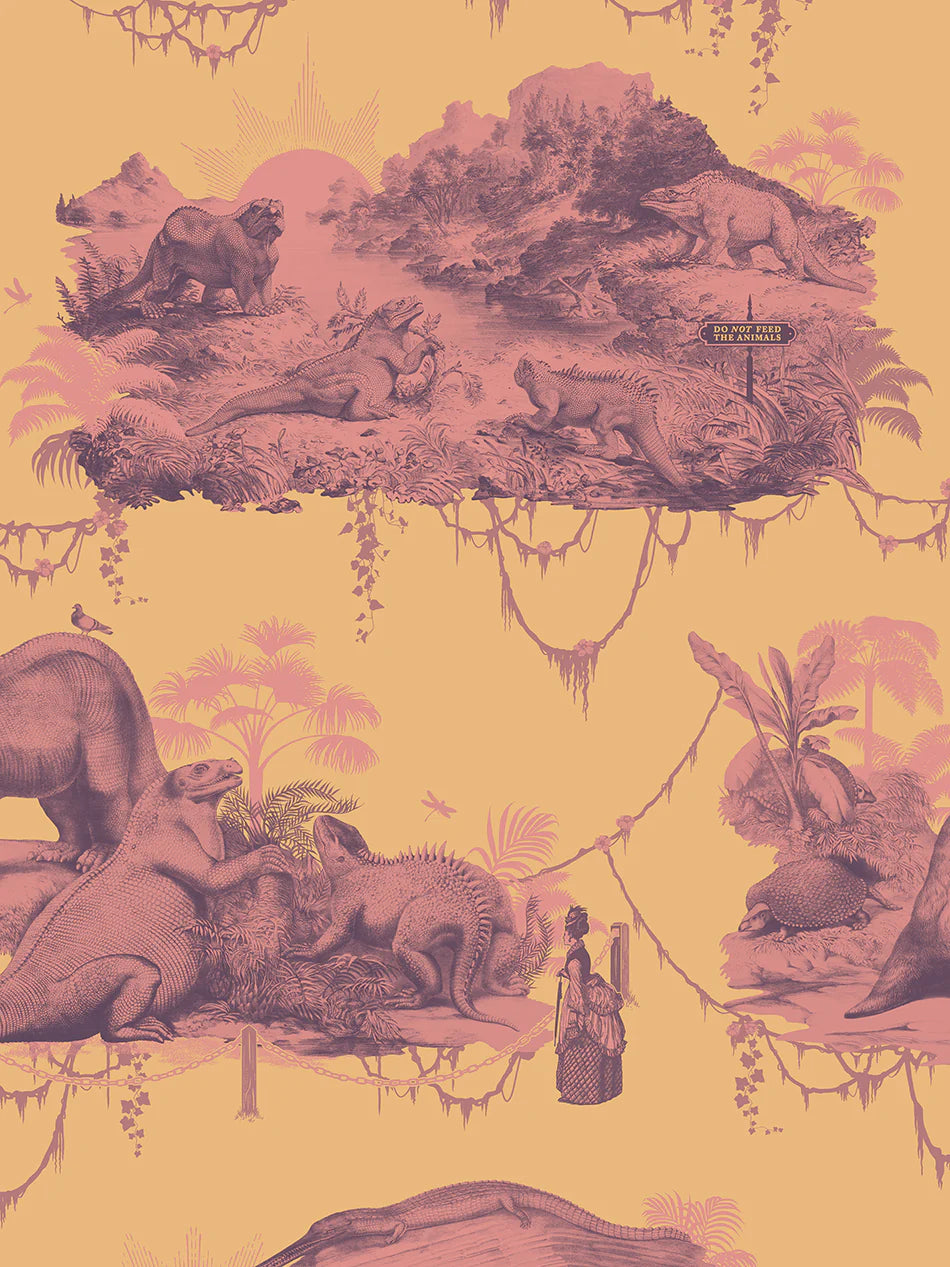 Extinctopia 'Rhubarb & Custard' Wallpaper