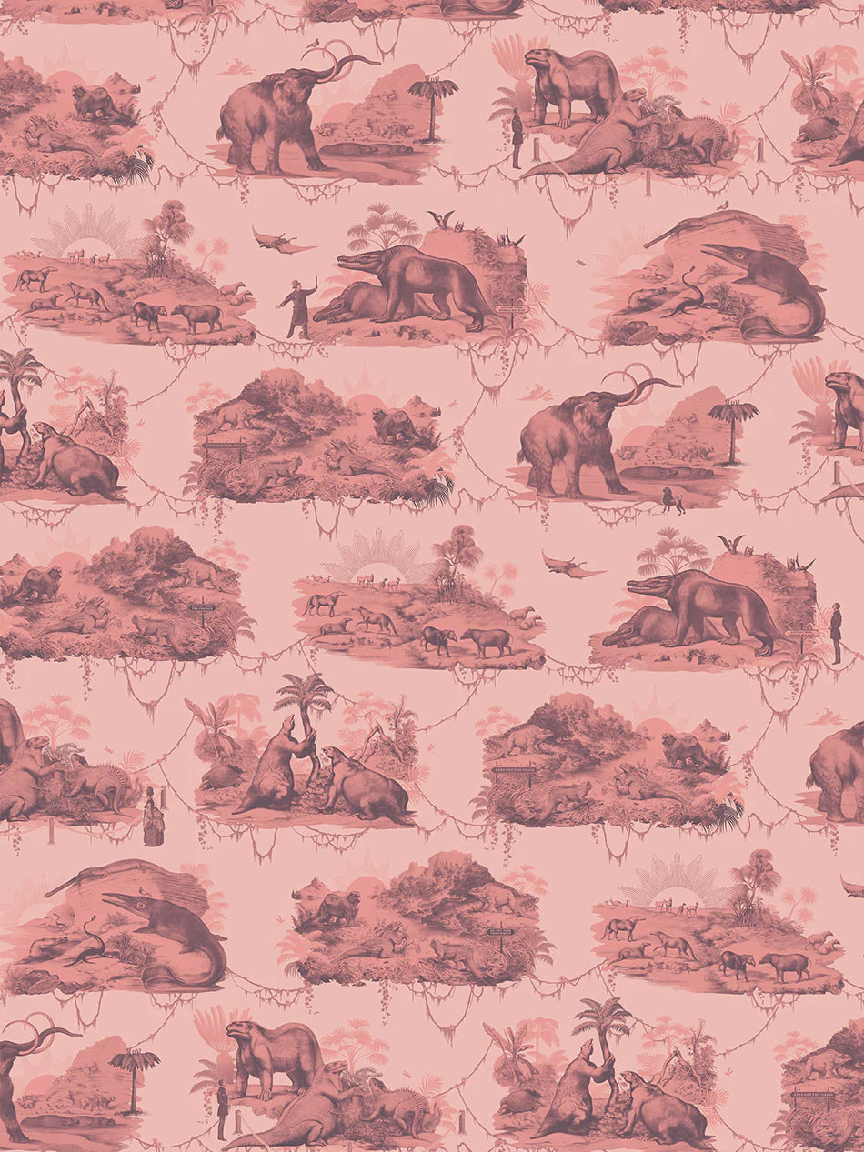 Extinctopia 'Volcanic Sunset' Wallpaper