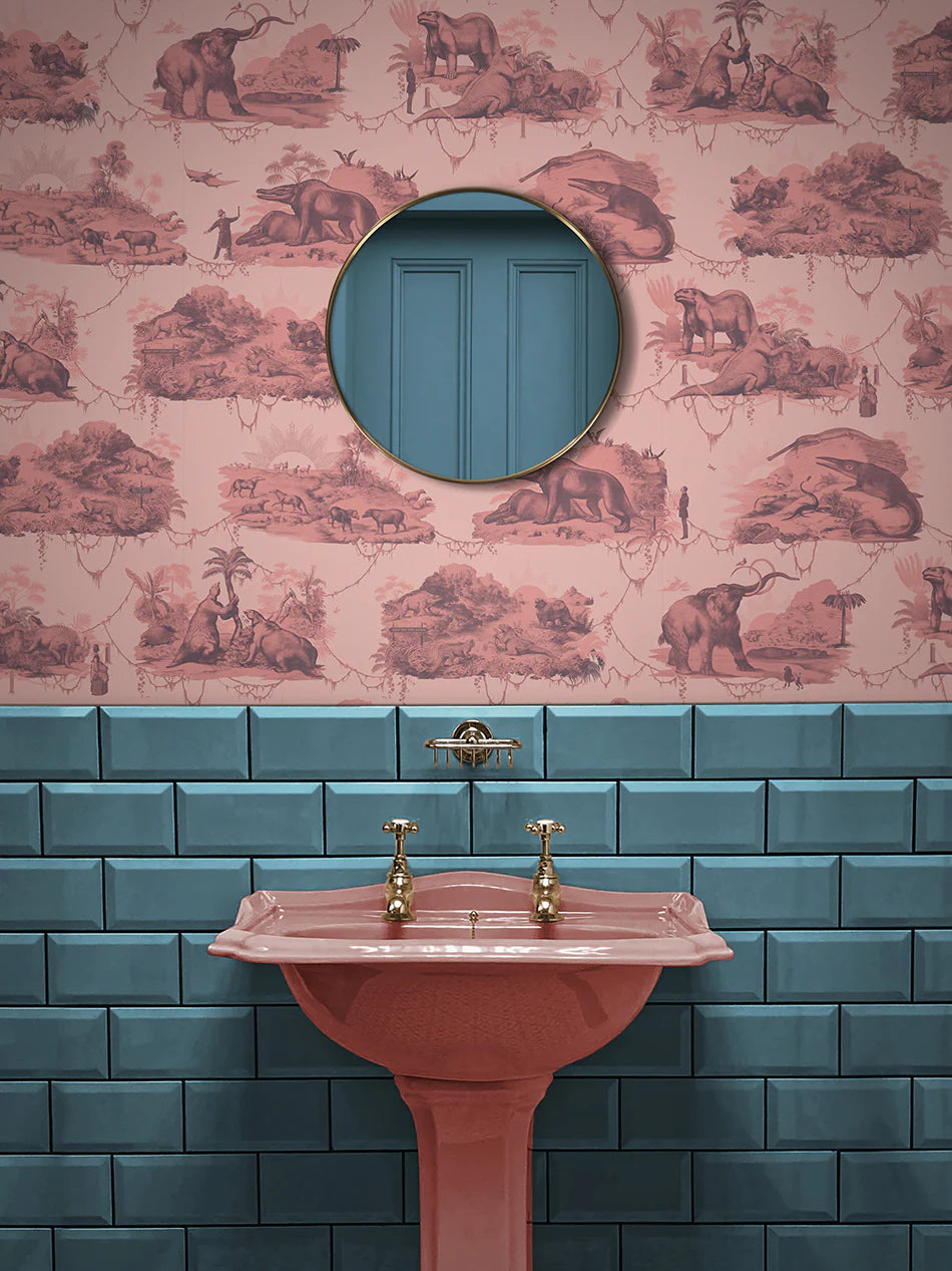 Extinctopia 'Volcanic Sunset' Room Wallpaper